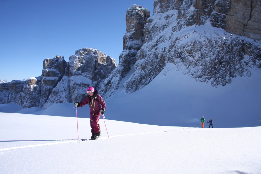 Skitour Dolomiten- Sella Stock