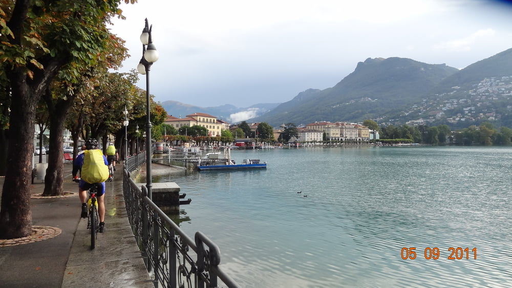 Vom Watzmann zum Mont Blanc Tag10 Lugano - Omegna