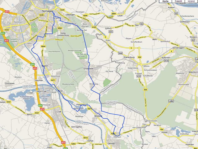 4-Tage-Marsch Nijmegen (4Daagse) Tour 3