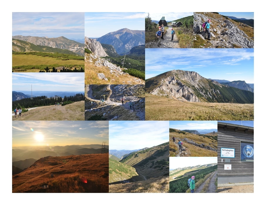 Rax - 2Tg-Tour - 2Tg - Karl Ludwig Haus - Bergstation