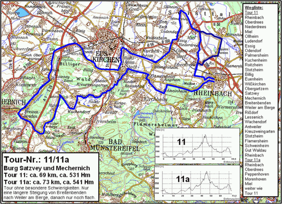 RSC Rheinbach Tour 011 - Burg Satzvey und Mechernich