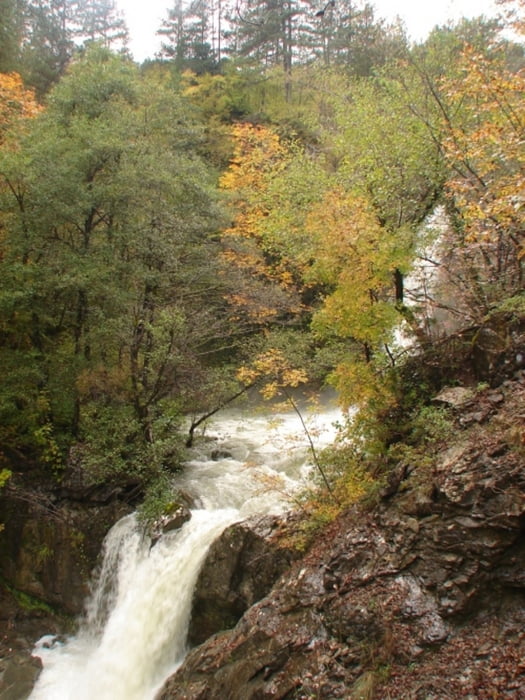 Die Wasserfälle von Iliochori