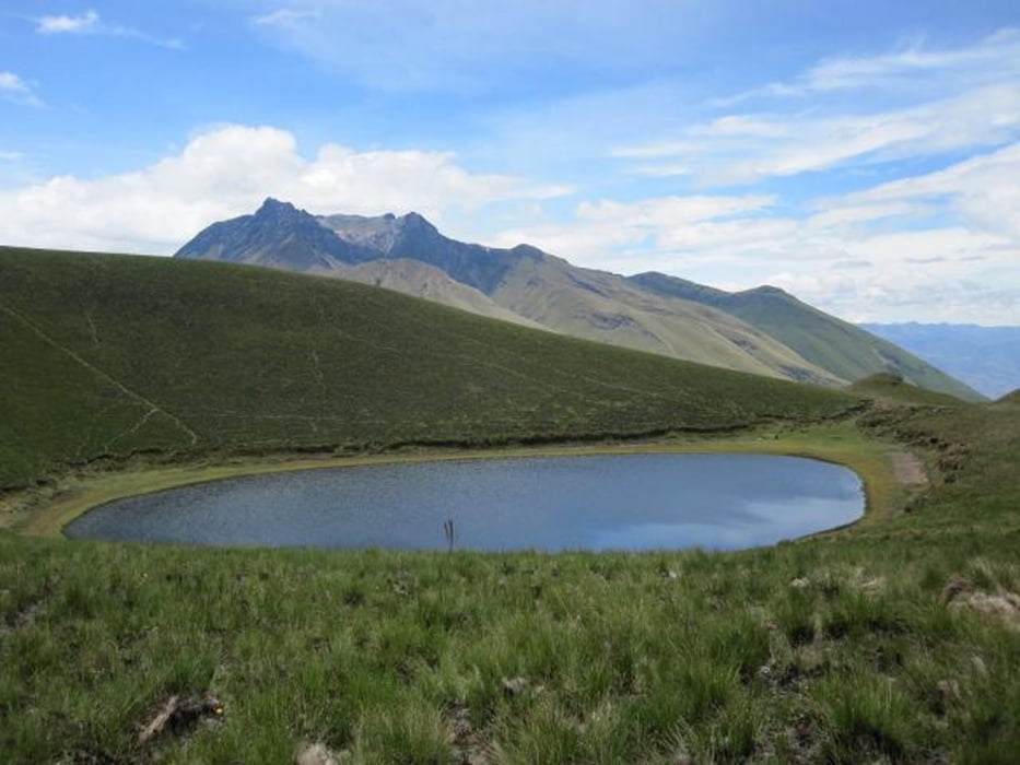 Cerro Cubilche Kraterlagune