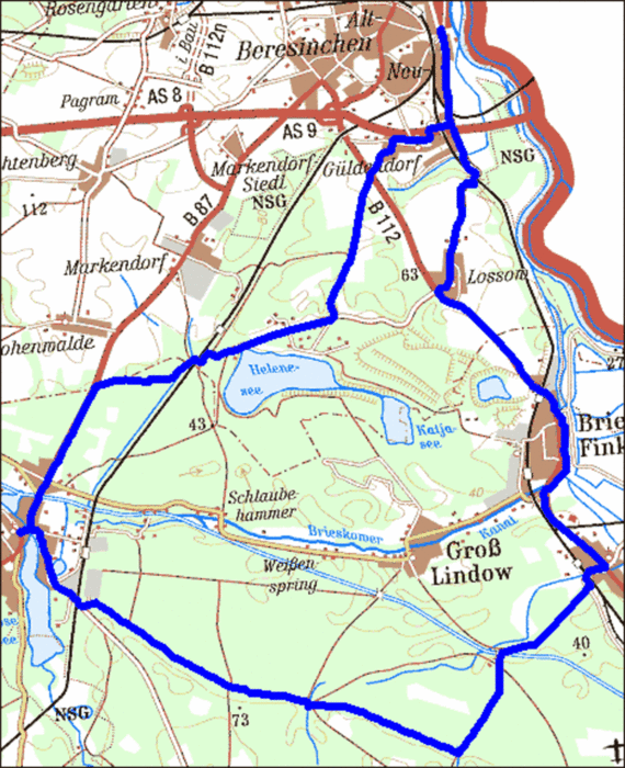 084) Frankfurt - Junkerfeld - Rotfließ - Wiesenau - FF
