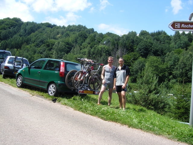 Radwanderung trophée du cerf in Walscheid