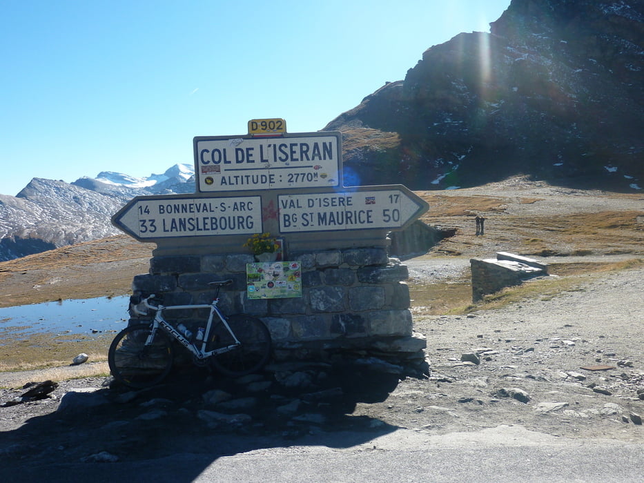 Bourg St. Maurice zum Isrean und zurück