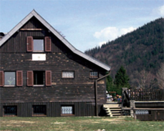 Grünburgerhütte über Dorngraben