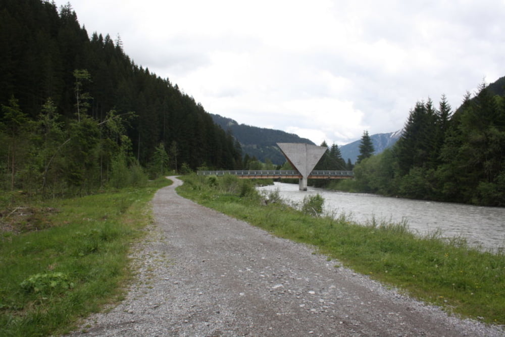 Lechtalradweg von Füssen nach Reutte