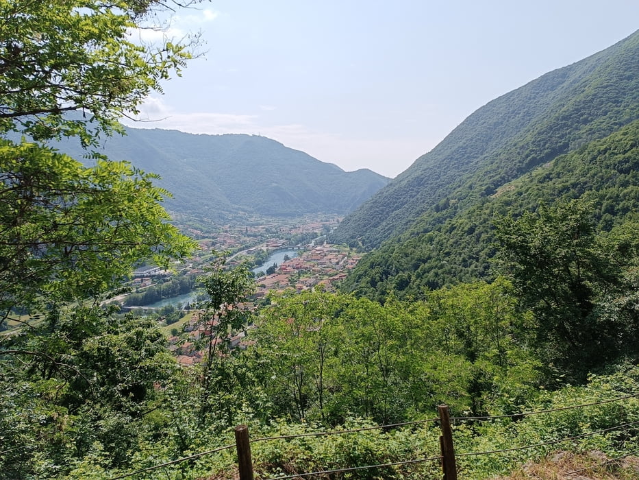Passeggiata fra fiume e montagna a Campolongo sul Brenta (VI)