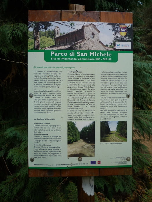 Wandern im Naturpark San Michele