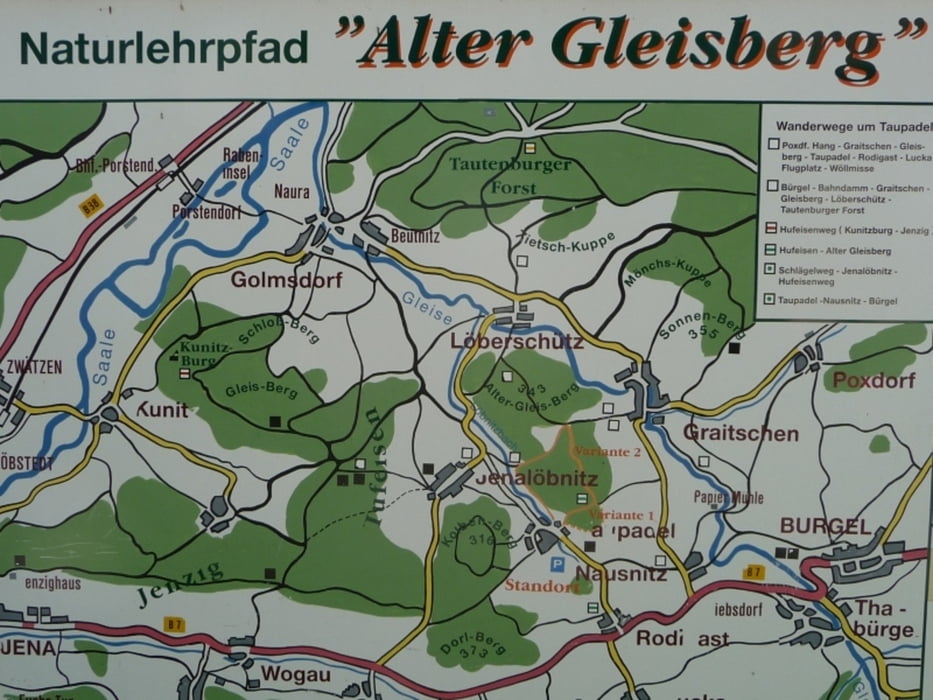 Naturlehrpfad "Alter Gleisberg"