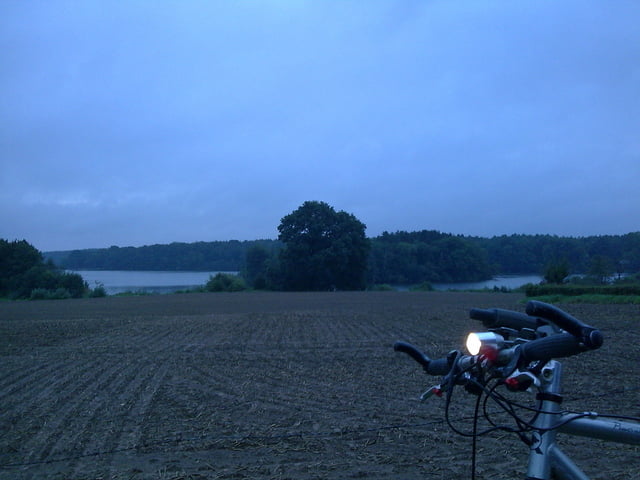 Sonnenaufgang am Großensee / in Memoriam an K / 20.08.2008 - 6:30