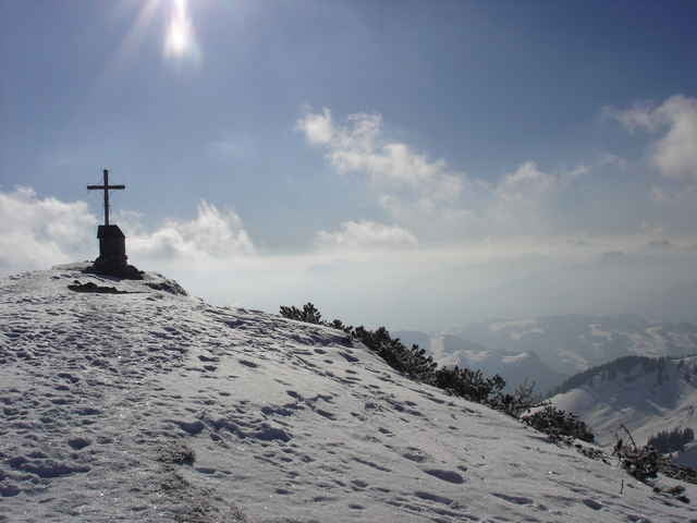 Winterwanderung auf den Geigelstein ab Sachrang