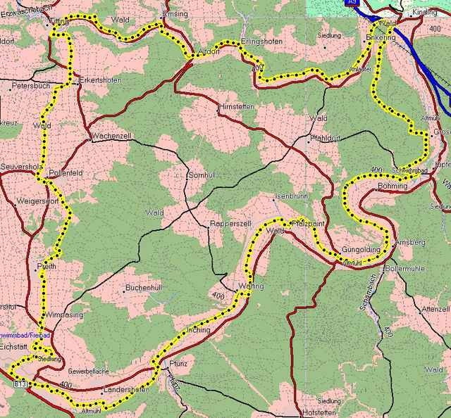 Eichstätt - Anlautertal + Altmühltal
