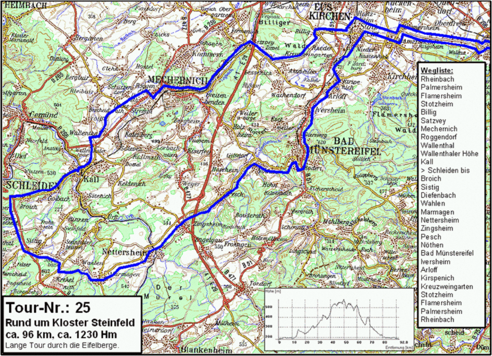 RSC Rheinbach Tour 025 - Rund um Kloster Steinfeld