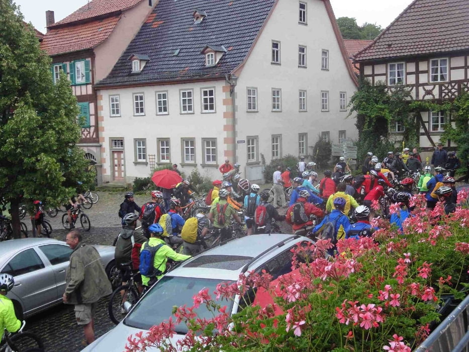 Von Zeil am Main in die Hassberge, Lautertal und Maintal zurück