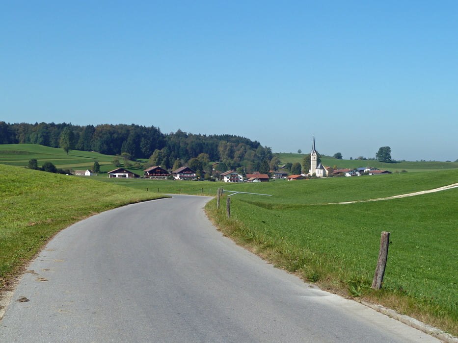 Jakobsweg vom Irschenberg nach Sachsenkam (Südostbayerischer Jakobsweg)