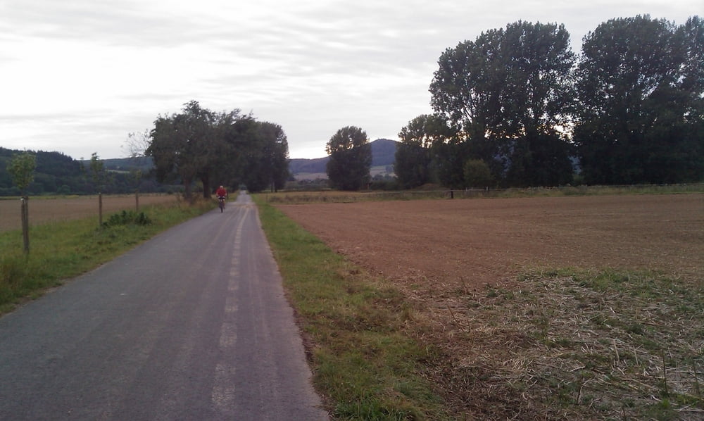 Feierabendrunde westlich von Marburg
