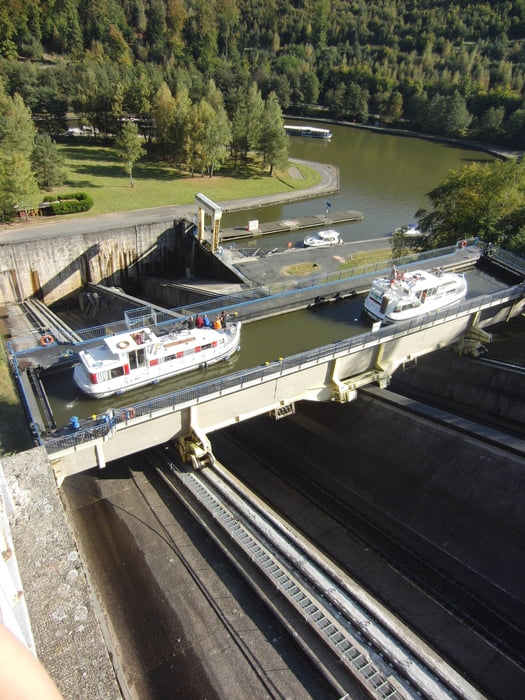 Saverne - Rhein-Marne-Kanal - Schiffshebewerk Arzviller