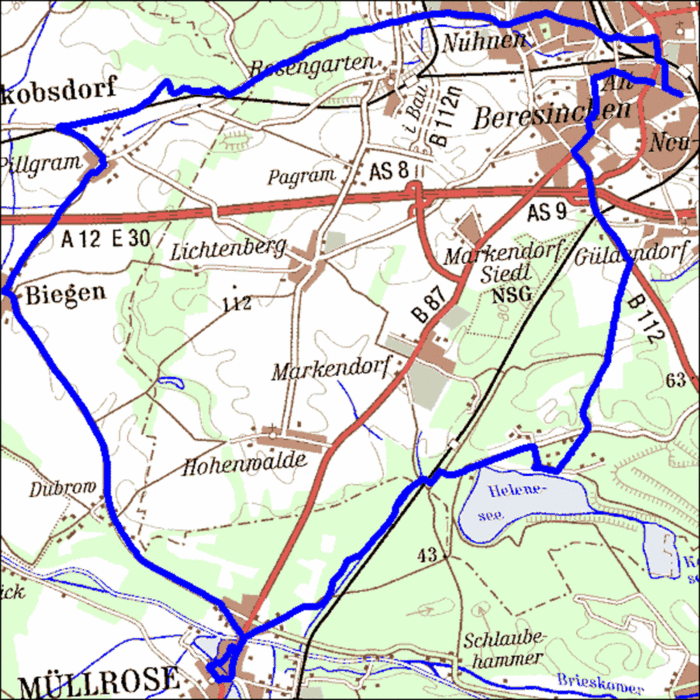069) Frankfurt - Helenesee - Müllrose - Wupi - FF