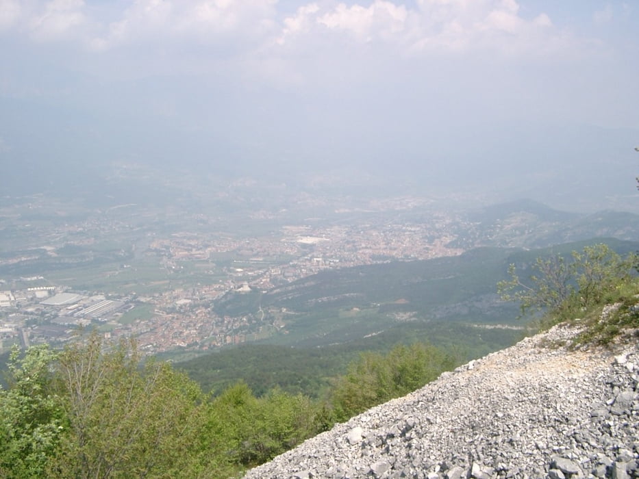 Monte Zugna (Variante 1) von Rovereto