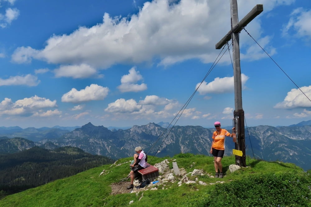 Hoher Kalmberg, 1833m, Bike-Hike-Runde