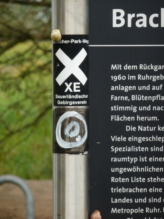 Das schräge "O." Oberhausener Rundwanderweg