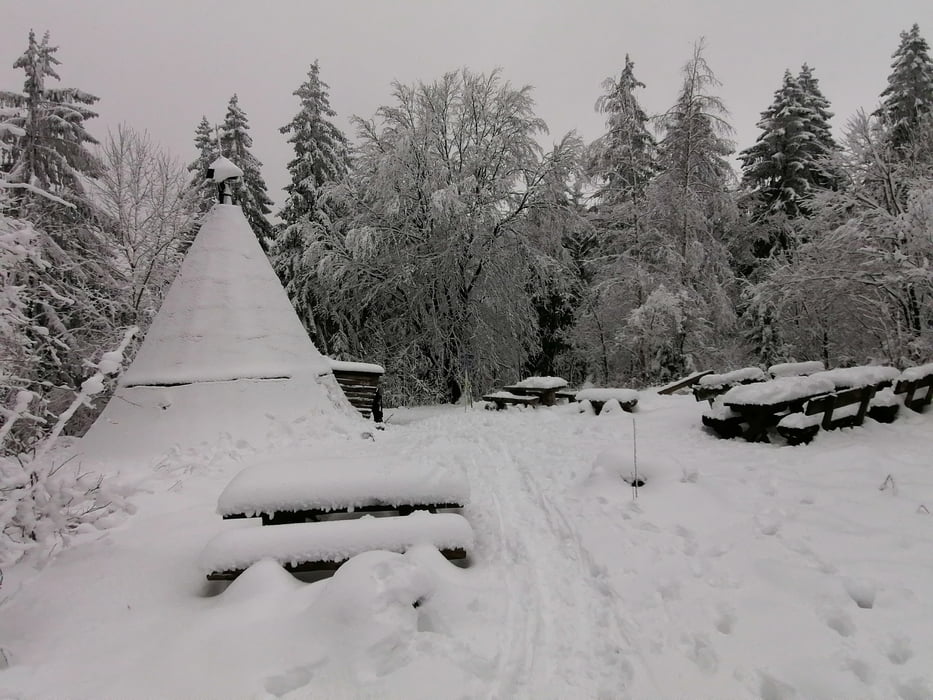 532. Kleine Schnee Hüttentour im Harz