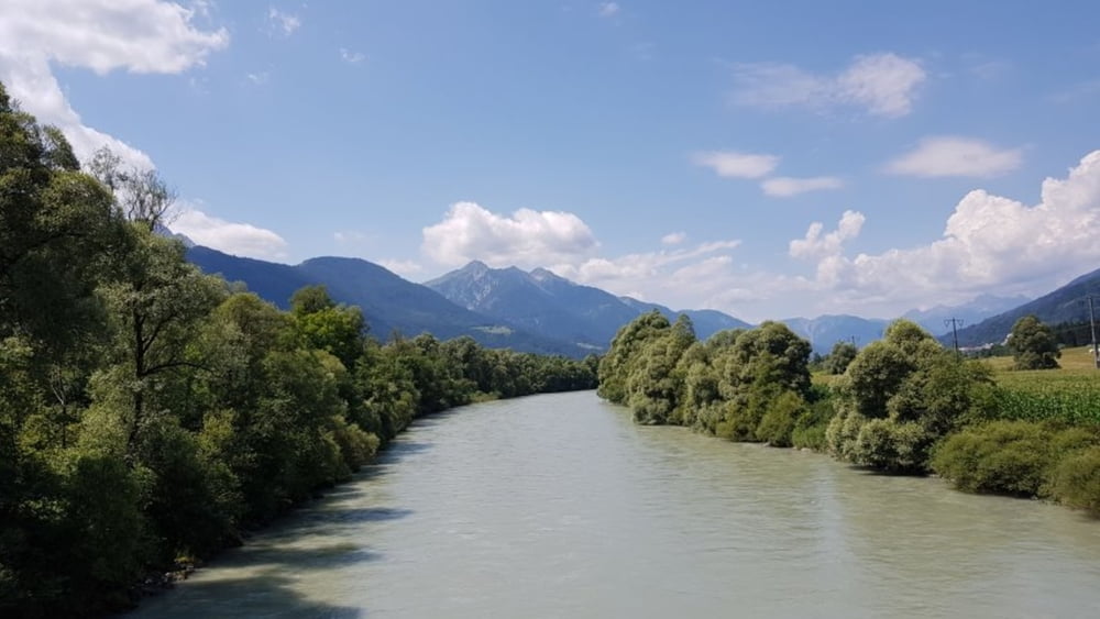 auf dem Drauradweg von Kleblach-Lind nach Dellach