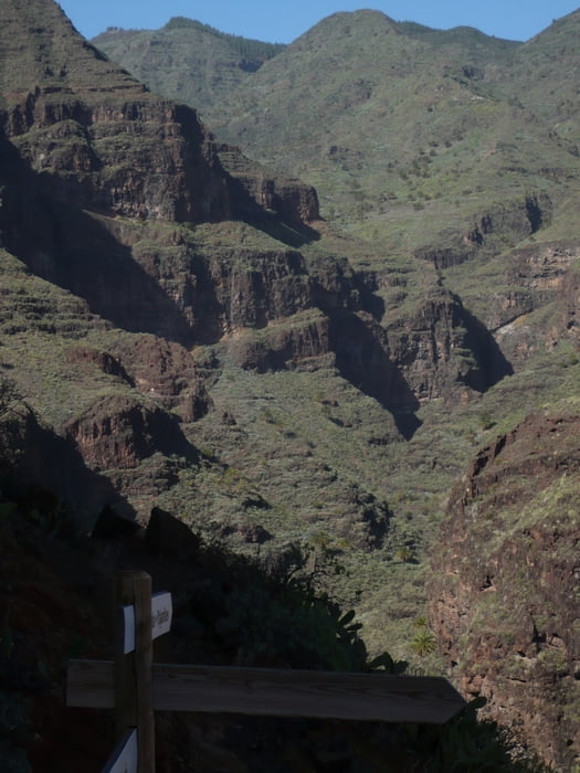 Am Rande des Abgrunds - Barranco de Guarimiar