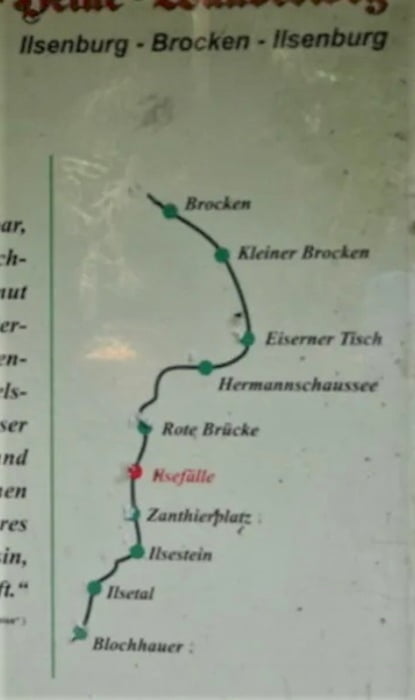 Heinrich-Heine-Wanderweg von Ilsenburg zum Brocken
