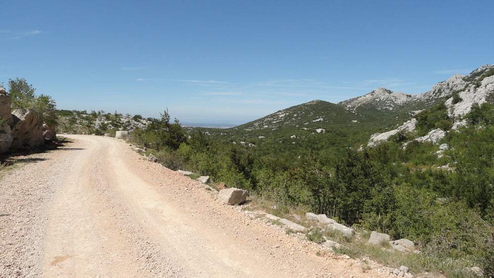 Paklenica - Tulove grede - Option down 2