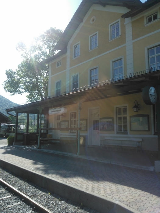 Bahnhof Grünau - Almtalerhaus