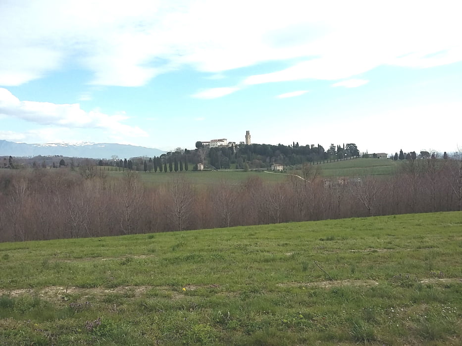 La marcia dei castelli a Susegana (TV)