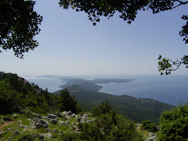 Wanderung auf den Televrina auf Lošinj