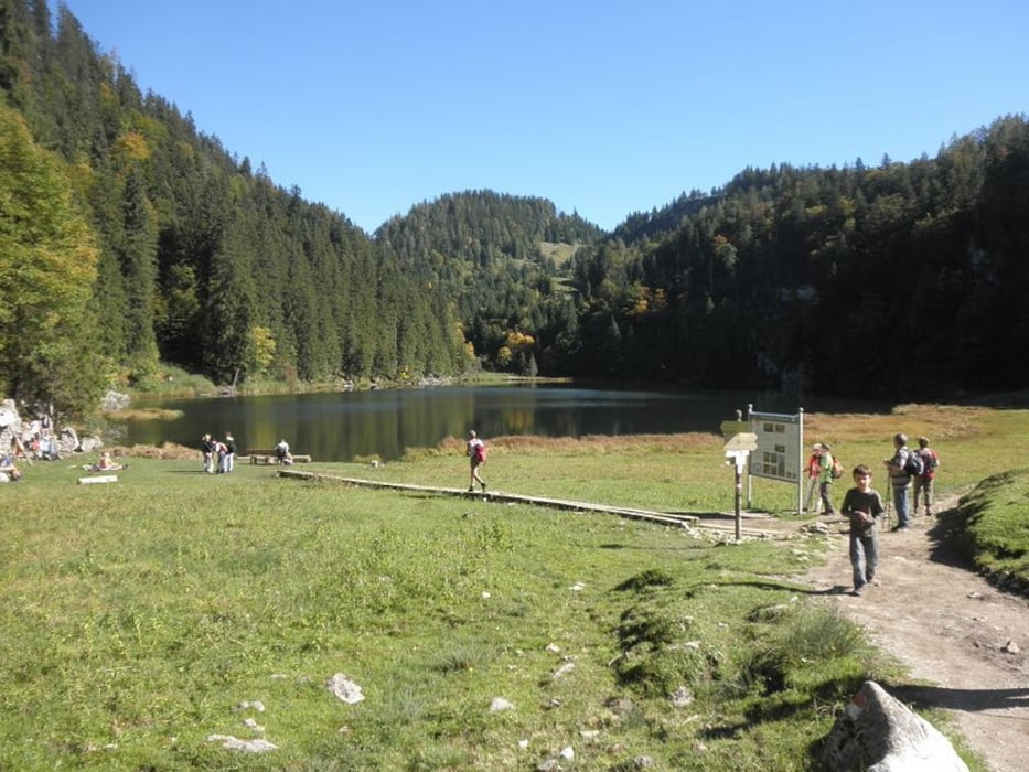 Taubenseehütte von Kössen