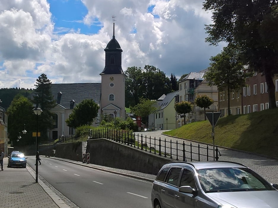Von Grünhain über Waschleithe zum König-Albert-Turm