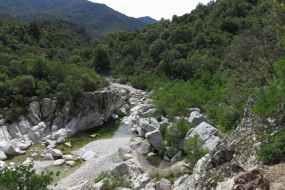 Canyon Gorropu, im Aufstieg bis zum Silanapass