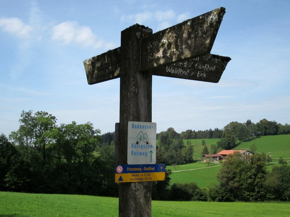 Bodensee-Königssee-Radweg: Isar-Chiemsee