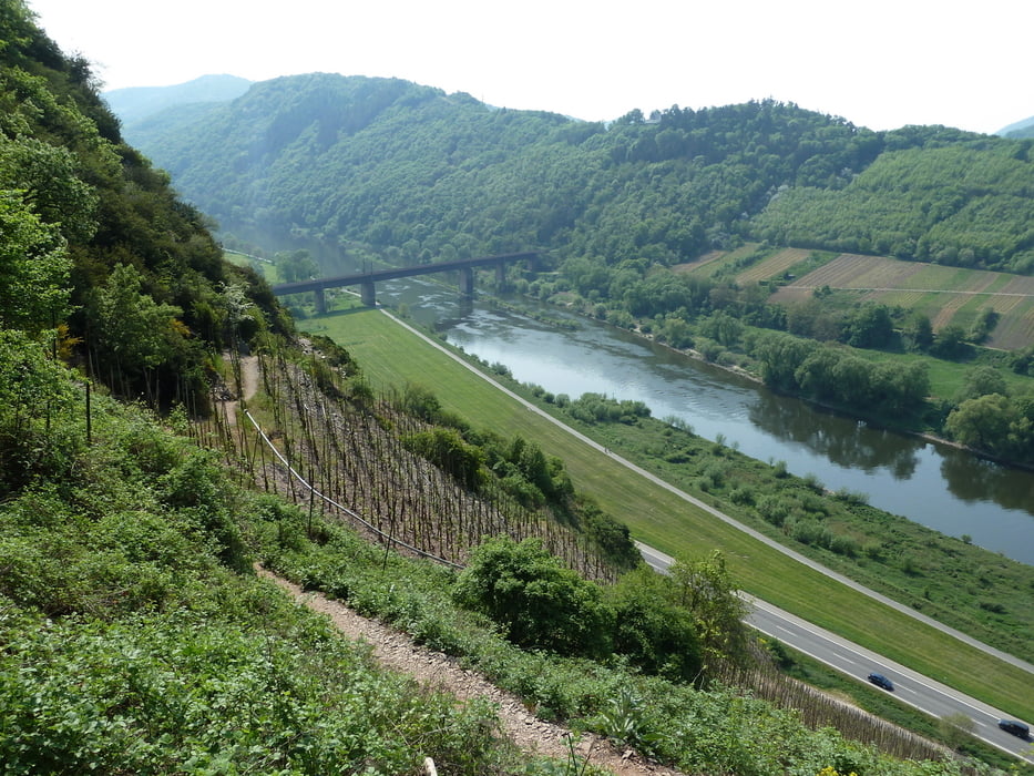 Calmont-Klettersteig und -Höhenweg aus Rother Wanderführer -Eifel- Nr. 45