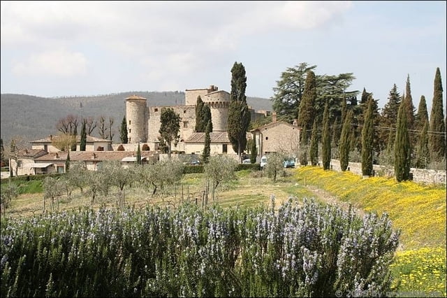 Rundweg um Gaiole (Chianti, Toscana, Italien)