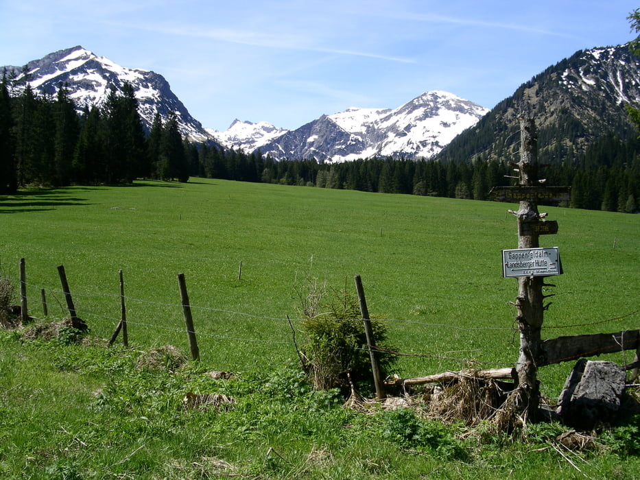 Von Sonthofen zum Vilsalpsee (Tannheimer Tal/Nordtirol) und zurück - Viel Panorama ohne konditionelle Überforderung!
