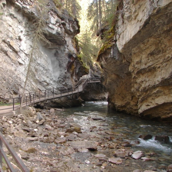 Weg zu den Upper Falls