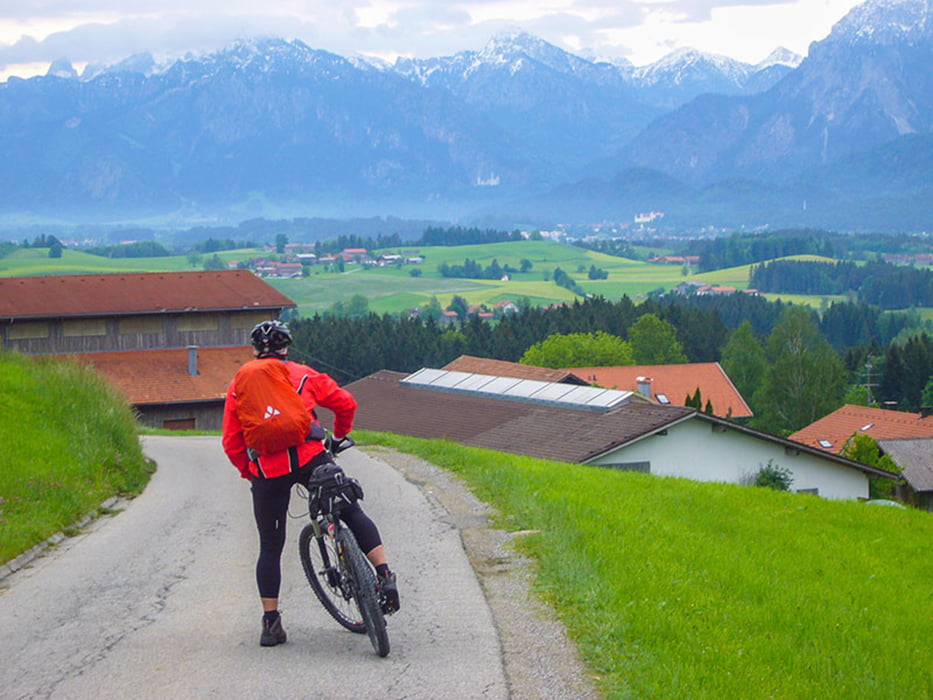 Von Nesselwang (D) nach Scharnitz (A)