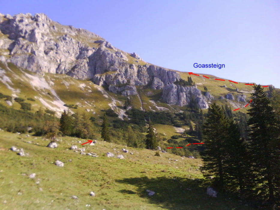 Hohe Veitsch-Goassteig-Gipfel-Schaller