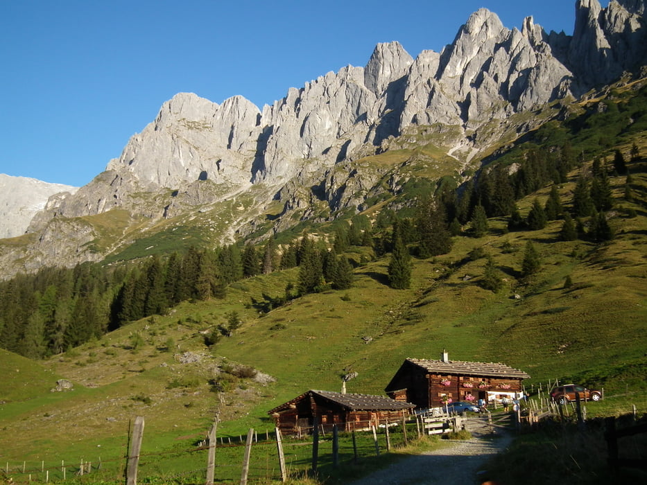 Hochkönig (2947m) vom Arthurhaus