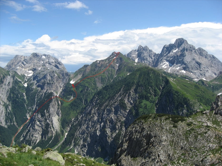 Rauchkofel Nordrippe