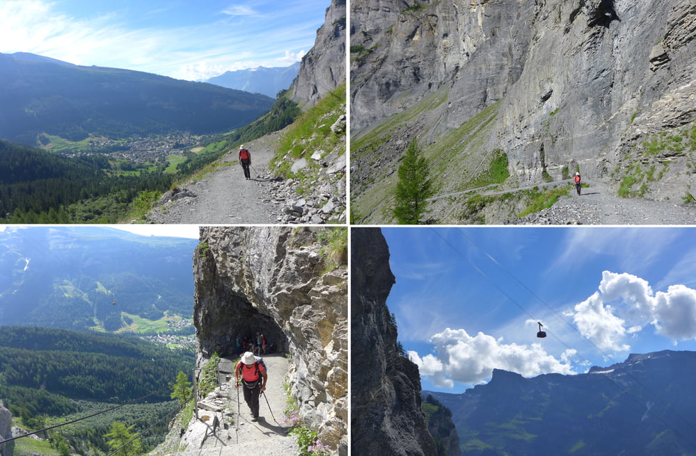 immer noch Gemmiweg und Faulpelze im Anflug