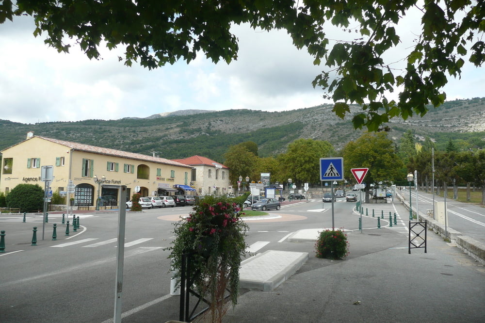 Saint Vallier de Thiey  Richtung Digne