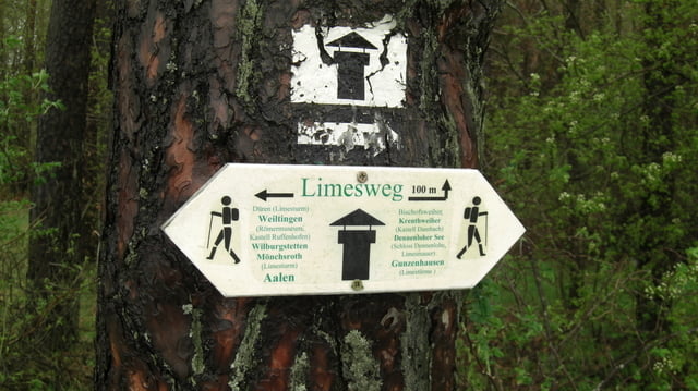 Limesweg (Bayern, Wanderweg) von Mönchsroth nach Gunzenhausen Etappe 05 (Bayerischer Limes)